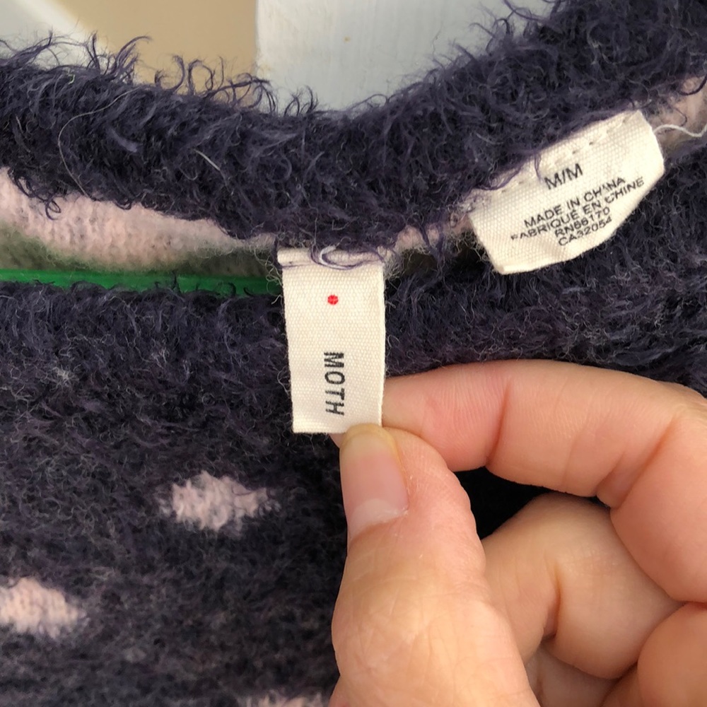 Moth polk-a-dot sweater - Picture 3 of 5
